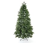 Evergreen Weihnachtsbaum Roswell Kiefer 240 cm LED Christbaum künstlicher Tannenbaum Weihnachtsdekoration Naturg