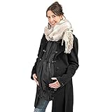 Jackenerweiterung | mach Deine Jacke zur Umstandsjacke oder Tragejacke | für Jede Jacke & Konfektionsgröße | für Schwangerschaft & Baby-Tragezeit | Allwetter Jack