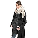 Jackenerweiterung | mach Deine Jacke zur Umstandsjacke oder Tragejacke | für Jede Jacke & Konfektionsgröße | für Schwangerschaft & Baby-Tragezeit | Allwetter Jack