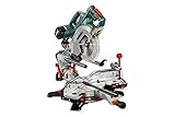 Metabo Kappsäge, Gehrungssäge, Paneelsäge KGSV 72 XACT SYM (Zug, Kapp Funktion; 1800 W; Sägeblatt HM 216 mm, 60 Zahn; + Laser) 612216000