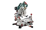 Metabo Kappsäge, Gehrungssäge, Paneelsäge KGSV 72 XACT SYM (Zug, Kapp Funktion; 1800 W; Sägeblatt HM 216 mm, 60 Zahn; + Laser) 612216000