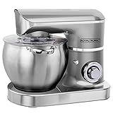 Küchenmaschine Knetmaschine Royaltronic 8,5 Liter 2200 W max. Silber Rührmaschine Teigk