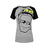 Valentino Rossi Vrwts307605005 T-Shirt Doctor Vr46 für Damen, Grau, XS 78 cm/30in C