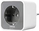 OSRAM Smart+ Plug, ZigBee schaltbare Steckdose, für die Lichtsteuerung in Ihrem Smart Home, Direkt kompatibel mit Echo Plus und Echo Show (2. Gen.), Kompatibel mit Philips Hue Bridg