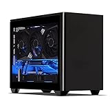 Sedatech Wasserkühlung Gaming Mini-PC AMD Ryzen 5 3600 6X 3.6GHz, Geforce RTX 2060 6Gb, 16 GB RAM DDR4, 500GB SSD NVMe M.2 PCIe, USB 3.1, WLAN, Bluetooth. Desktop Computer, Win 10