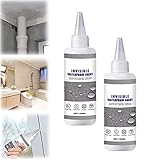 Super wasserdichtes Anti-Leck-Mittel, Unsichtbares Super Strong Bonding Spray Anti-Leaking Sealant,Anti-Leaking Sealant Spray,Starker Bonding Kleber für Badezimmerfliesen Wasserdicht (2 Stück)