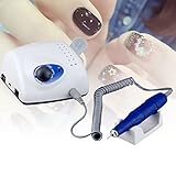 BIWAHumor Wiederaufladbare Nagelbohrmaschine Mit Bürstenlosem Antrieb Elektrische Maniküre, Acrylnagelentferner Elektrische Feilmaschine Pediküre Kit, für Die Pflege Von in Salonqualität Zu H