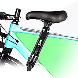 Sudadera Fahrrad kindersitz für Mountainbikes, vorne montierte Fahrradsitze für Kinder von 2-5 Jahre (bis 35 kg),Tragbarer Abnehmbarer Vorneliegender Fahrradsitz Mit Fahrradp