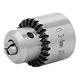 Geeignet für Drehmaschine 0.3-4mm JT0 Taper Mounted Schlüsseltyp Motorwelle Mini Bohrfutter Adapter mit Key Klein Um Bohrer Micro Drill clamp Geräte Fixing Wendelb