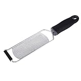 Lemon Zester, Hand-Käsereibe aus Edelstahl für Schokolade, Käse, Zitrone, Melone, Ob