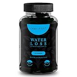 WATER LOSS - Entwässerungs-Komplex - 90 hochdosierte & vegane Entwässerungstabletten -100% natürliches Diuretika - Brennnessel - Grüner Tee - Löwenzahn - Kalium - Laborgeprüft - Made in Germany