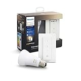 Philips Hue White Ambience E27 LED Light Recipe Kit, dimmbar, alle Weißschattierungen, steuerbar via App und Dimmschalter, kompatibel mit Amazon Alexa (Echo, Echo Dot)