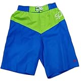 Speedo Jungen Boys Knaben Badeshorts Bermuda Aquashorts Watershorts: Farbe: Blue - Größe: XS