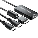 PS zu HDMI Konverter Playstation zu HDMI Konverter Adapter von LiNKFOR 1080P HD Link Kabel PS1/2/3 zu HDMI für PS1 PS2 PS3 Bessere Farbsättigung Kompatib