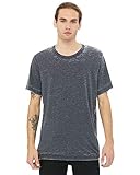 Unisex Poly-Cotton T-Shirt - Farbe: Grey Acid Wash - Größe: XXL