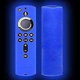 sfadf Schutzhülle/Hülle Für Fire Stick, Schutzhülle Fernbedienung Leuchtende Anti-Verloren-Silikonhülle Für Fire TV Stick 4K / Fire TV/Fire TV Cube, rutschfest Stoßfest Waschb