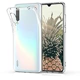 kwmobile Hülle kompatibel mit Xiaomi Mi 9 Lite - Silikon Handyhülle transparent - Handy Case in Transp