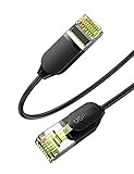 UGREEN Lan Kabel Cat 7 Ethernet Kabel 10Gbps U/FTP Netzwerkkabel urtra dünn hochflexibel mit Rj45 kompatibel mit PS4/5, Sky receiver, Smartphone, Switch, Raspberry, Modem, Router, TV stick usw. (0.5M)