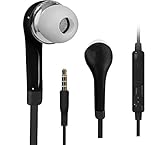 C63 ® schwarz HANDSFREE-Kopfhörer mit Mikrofon, für SAMSUNG GALAXY S4/S5/S6, iPhone, 6, 6, Plus, 5S, 4S, iPad, iPod, MP3, MP4-Player, Macbook Pro Tablet PC