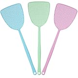 Fliegenklatsche Hand Plastik Fly Swatter Fliegenschutz 3 Fliegenklappe pro S