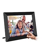 9,7 Zoll Digitaler Bilderrahmen, IPS Touchscreen Hd Display Smart Cloud Bilderrahmen mit 16 GB Speicher Auto-rote Bild ältere M