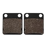 NLMS Motorradzubehör Motorrad Vorne Hintere Bremsbeläge Für Yamaha Blaster YFS200 YFS 200 03-06 YFM 350 YFM300 Für Wolverine 95-04 YFZ350 Für Banshee 90-09 Bremsbeläge Satz Set (Color : Vorderseite)