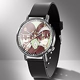 LUALU Toilet-Bound Hanako-Kun Anime Armbanduhr, Fantastische Menschen/Tiere Gesicht Quarzuhr Ornamente Zweites Element Spielzeug LegierungsgehäUse Geschenk Dek