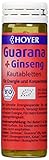 Hoyer Guarana & Ginseng-Kautabletten 60 Tabletten, 1er Pack (1 x 30 g) - B