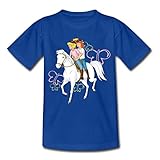 Spreadshirt Bibi Und Tina Reiten Auf Stute Sabrina Kinder T-Shirt, 110-116, Royalb