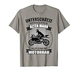 Herren Sportbike Motorradfahrer Herren Motorrad Alter Mann Spruch T-S