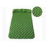 Isomatte Camping, Lucasng Isomatte Outdoor, Schnell Aufblasbares Outdoor Camping Luftkissen, Doppellagiges Outdoor Luftkissen mit Kissen, Geeignet FüR Rucksackreisen, Wandern und R