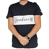 New Era - MLB - New York Yankees - T-shirt | dunkelblau-weiß-dunkelblau XXS