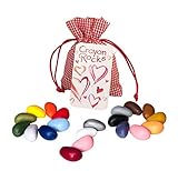 Crayon rocks - Ungiftige Kinder SOYA-Wachsmalstifte [Stiftgriff anregend] - dauerhaftige Kreide in Tasche - 20 natürliche wachsbar Liebe Farben - Zeichnen auf Papier und S