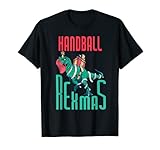 Handball Rexmas T-Rex Dinosaurier Weihnachten Urlaub - Handball T-S