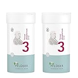 PFLÜGER Schüßler Salze Nr. 3 Ferrum phosphoricum D12 - 800 Tabletten (2x 400 Tabl.) - Das Salz des Immunsystems, der Energie und Abwehrkraft - g