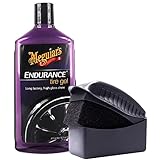 MEGUIAR'S MEGUIARS Endurance High Gloss Reifenglanz Reifenglanzgel Reifenpflege 473 ml & Tyre Dressing Schwamm Auftragsschw