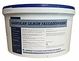 Hadosilan Silikon Fassadenfarbe Lotuseffekt 5 Liter Schw