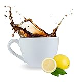 Cinesso Kaffee mit Zitronen Geschmack aromatisiertes Kaffeepulver (200g)