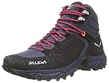 Salewa WS Alpenrose 2 Mid Gore-TEX Damen Trekking- & Wanderstiefel, Grau (Asphalt/Tawny Port), 41 EU