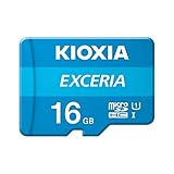 Kioxia 16 GB / 32 GB / 64 GB / 128 GB / 256 GB microSD Exceria Flash Speicherkarte U1 R100 C10 Full HD High Read Speed 100 MB/s 16GB