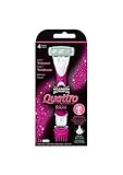 Wilkinson Sword Quattro for Women Bikini Damen Rasierer, mit Trimmer und 1 Klinge, 1 S