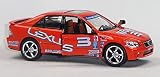 Generisch Kinsmart Modellauto kompatibel mit Lexus IS300 Rennwagen orange ca. 1:36 / 12