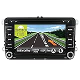 JOYX Android 10 Autoradio Passt für VW Passat/Golf/Skoda/Seat - 4G+64G - Eingebaut DSP Carplay Android Auto - Rückfahrkamera MIC KOSTENLOS - 7 Zoll - Mit DAB Lenkradsteuerung 4G WiFi Bluetooth5.0