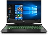 HP Pavilion Gaming 15-dk2070ng (15,6 Zoll / FHD 144Hz) Gaming Laptop (Intel Core i7-11370H, 16GB DDR4, 1TB SSD, NVIDIA GeForce RTX 3050 Ti 4GB, Windows 10 Home, QWERTZ) schwarz / grü