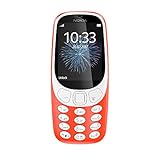 Nokia 3310 2G Mobiltelefon (2,4 Zoll Farbdisplay, 2MP Kamera, Bluetooth, Radio, MP3 Player, Dual Sim) w