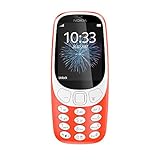 Nokia 3310 2G Mobiltelefon (2,4 Zoll Farbdisplay, 2MP Kamera, Bluetooth, Radio, MP3 Player, Dual Sim) w