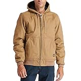 Timberland PRO Herren Lined Canvas Hooded Jacket Big & Tall Gritman Jacke mit Kapuze, gefüttert, groß und lang, Dark Wheat, XXX-Large H