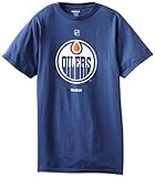 NHL Edmonton Oilers T-Shirt mit Primär-Logo, Größe XXL, Dunkelb