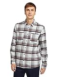 TOM TAILOR Herren 1028682 Regular Fit Hemd, 28419-Off White Base Colorful Check, XXL