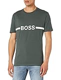 BOSS Herren RN Slim Fit T-Shirt, Dark Green304, M